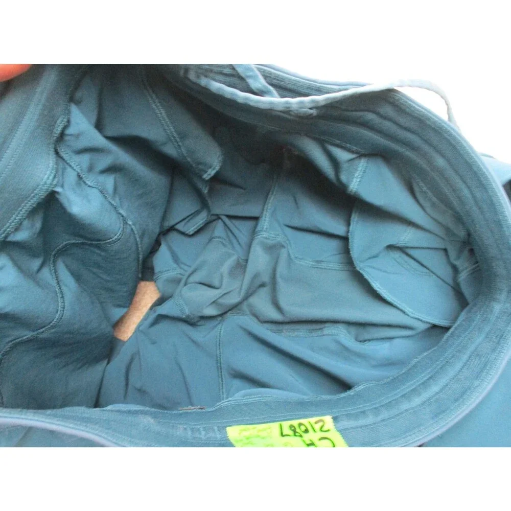 Lululemon Shorts Mens Medium M Teal Blue Pace Breaker Gym Running 10